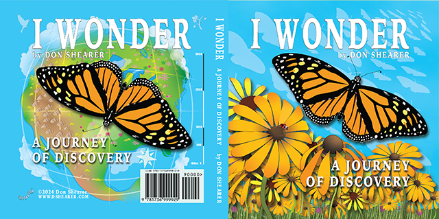 I WONDER outside cover spread